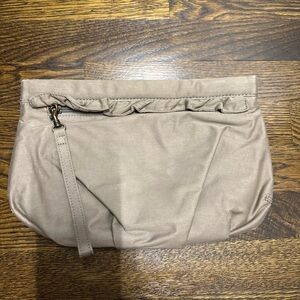 GAP Tan Clutch with Wrist Strap, 11’x8’